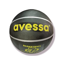Avessa Kauçuk Basketbol Topu, 7 No, Yetişkin, 530 Gr, Siyah, Brc-7s