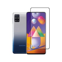Galaxy M51 Uyumlu Zore Kenarları Kırılmaya Dayanıklı Cam Ekran Koruyucu