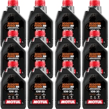 Motul Scooter Power 10w-30 Mb Motosiklet Yağı 1 Litre 12 Adet