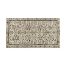 El Dokuması Vintage Yün-pamuk Naturel Halı 13184 157 X 279 Cm Çok Renkli