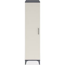Hyperion Dolap 2 Raflı Tek Kapaklı Tek Askılı 44x44x182 Antra... Antrasit