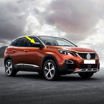 Peugeot 3008 2017-2020 Sağ Dış Dikiz Aynası Üst Kapağı
