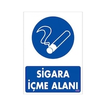 İçme Alanı Uyarı Levhassı 25x35 Kod: 450