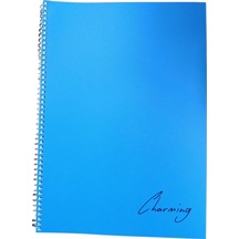 Tokaç A4 Pp. Kp Spiralli 72 Yp Defter Düz Tok-170-lacivert