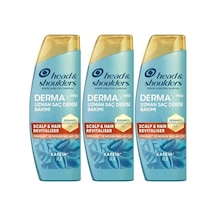 Dermaxpro Scalp & Hair Revitaliser Dökülme Ve Kepek Karşıtı Şampuan Kafein Ve Seramid İle 300ml 3lü Paket