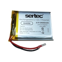 Büro Ev Ofis Cihazı İçin 104050 Devreli 3.7v 1,5a 2500mah Li-poly Pil