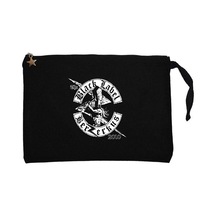 Black Label Society Berzerkus Siyah Clutch Astarlı Cüzdan / El Çantası