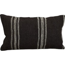 Zehra Abla Halı Yeni El Dokuma Dekoratif Lumbar Kilim Kırlent Yastık Kılıfı 6103