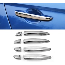 Citroen C3 Hb 2017 Ve Üzeri Krom Kapı Kolu 4 Kapı P.çelik