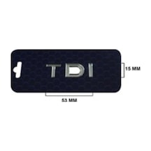 Volkswagen Uyumlu Tdı Krom Yazı 15 53 Mm