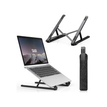 Bix Saiji X2 Taşıma Çantalı Alüminyum Notebook Laptop Standı Siyah