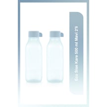 Eco Sise Kare 500 Ml Mavi 2'li Mavi
