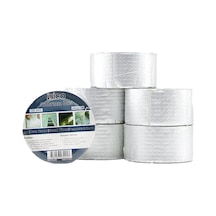 6 Adet 48mmx2mt Su Sızdırmaz Folyo Bant Çatı-cam Tavan-metal Yüzey-pencere - Boru Vb. 5468