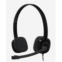 Logıtech H151 Stereo Kulaklık Siyah 981-000589-32127