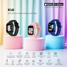 Kidi Gps 4g Sim Kartlı Akıllı Çocuk Saati, 2ksw02 Okyanus Laciverti Yok