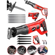 Dragro GRZ-tlk9000 Kırmızı 10 Uç 9000 Sjs 6 Kademe Devir Ayarli Bakir Sargili Beton Tuğla Kemik Kesme Tilki Kuyruğu