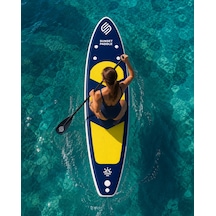 Crazy Fan Sarı Lacivert Şişme Sup Board / Paddle Board 320 Cm