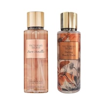 Victoria's Secret Bare Vanilla + Daring Peach Daisy Vücut Spreyi 2 x 250 ML