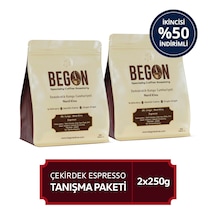 Begon Kahve Nord Kivu Premium Espresso Çekirdek Kahve 2 x 250 G