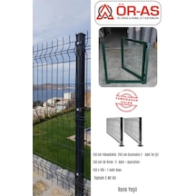 Panel Çit Takım 150 Cm Yükseklik 5 Mt Uzunluk 150 X 100 Kapı