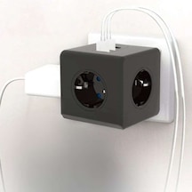 Termal Akım Korumalı Priz Çoklayıcı - 3 Usb - 3 Priz Girişli Küp Termal Akım Korumalı Priz Çoklayıcı - 3 Usb - 3 Priz Girişli Küp