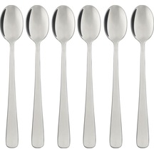 Tatlı Kaşığı, Paslanmaz Çelik, 17 Cm, 6 Adet