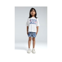 Rolypoly Kız Çocuk Beyaz Şort Takım Rp3621-c-v1 Beyaz