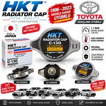 Toyota Araçlara Uyumlu  Hkt Marka Radyatör Kapağı 1996-2023 Model Uyumlu