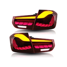 F30 3 SERISI IÇIN DRAGON LED STOP DINAMIK ANIMASYONLU - KIRMIZI