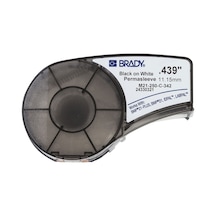 Brady M21-250-C-342 Beyaz Makaron Etiket