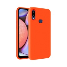 KZY İletişim Samsung Galaxy Uyumlu A10s içi Kadife Soft Logosuz Lansman Silikon Kapak