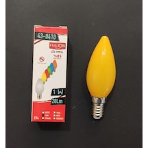 Helios Led Ampul 1W Sarı