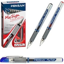 Pensan Roller Kalem My-Sign Jel Bilye Uçlu İmza Kalemi 1.0 MM Mav