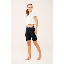 U.S. Polo Assn. U.s Polo Kadın Kısa Tayt 16607 Lacivert