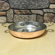 Dövme Bakır Tava 25 CM