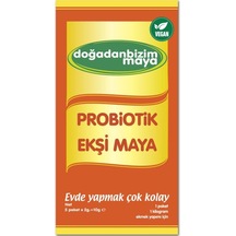 Doğadan Bizim Probiotik Ekşi Ekmek Mayası 6'lı 30 Ş