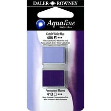 2'li Suluboya Tableti, Cobalt Violet Hue / Permanen Mauve Diğer