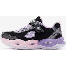 Skechers Twisty Glow Büyük Kız Çocuk Siyah Spor Ayakkabı 303717l Bkmt Siyah