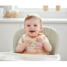 Babyjem Leke Tutmaz Giymeli Mama Önlüğü Pembe Puzzle