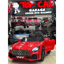 Mercedes Gt Akülü Araba 12 Volt 1-6 Yaş Önerilir. Kırmızı