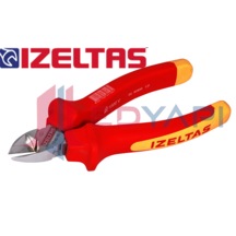 İzeltaş 1000V İzoleli Elektrikçi Yan Keski 140 MM 5 1/2"