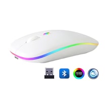 Şarjlı Rgb Kablosuz Mouse - Ergonomik Tasarım Diğer