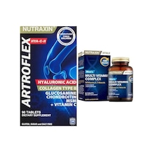 Nutraxin Artroflex Hya-c-ıı Hyaluronik Asit Glukozamin Kondrotin İçeren Takviye Edici Gıda 1 X 90 Tablet Ve Nutraxin Men's Multi Vitamin Complex 60 Tablet Takviye Edici Gıda