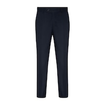 Süvari Lacivert Slim Fit Düz Pantolon