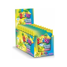 Jelaxy Peelable Ananas Aromalı Soyulabilir Yumuşak Şekerleme 65 Gram 12 Adet 1 Kutu