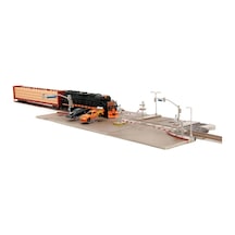 Nano Train Scene Diorama Çok Renkli