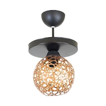 Selçuklu Top Motif Yıldız Ferforje Model Retro Plafonyer Avize P