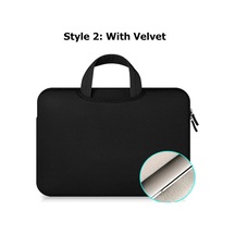 Kadınlar İçin Dizüstü Bilgisayar Kılıfı 11 12 14 15 15.6 İnç Xiaomi Hp Lenovo Macbook Uyumlu Air Pro 13 Siyah Kadife, 15 İnç Diğer