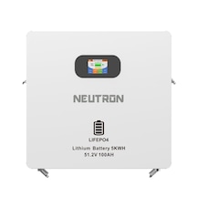 Neutron Ntsb-wb512-mw5120 Lityum Batarya Lıfepo4 5kwa 51,2v