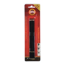 Koh-i Noor Siyah Charcoal Pencils 3 Pcs 8811